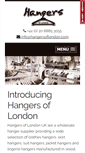 Mobile Screenshot of hangersoflondon.com